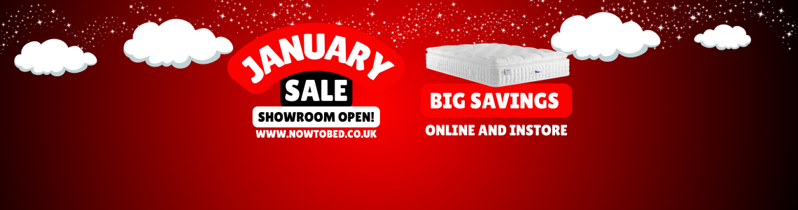 January Bed Sale Now On!