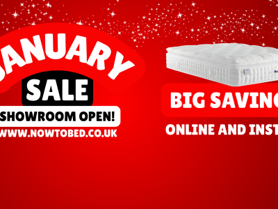 January Bed Sale Now On!