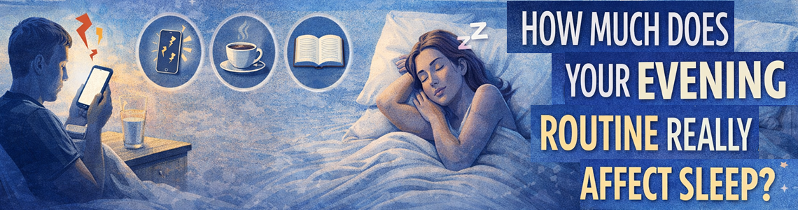 Does Your Evening Routine Really Affect the Quality of Your Sleep?