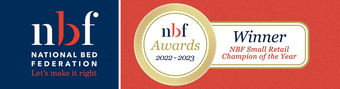 Winners! National Bed Federation Small Retail Champion of the Year