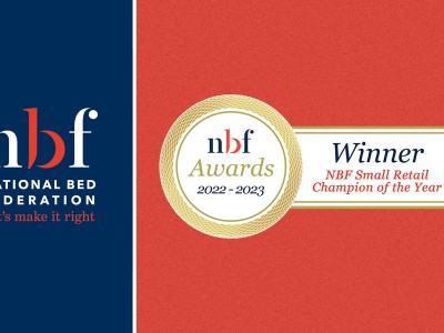 Winners! National Bed Federation Small Retail Champion of the Year