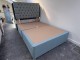 Teal 2 Drawer Base with Lana Headboard – Clearance Offer