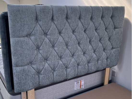 Teal 2 Drawer Base with Lana Headboard – Clearance Offer