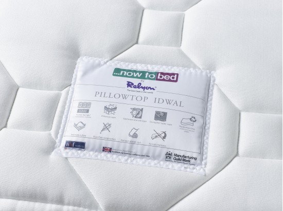 Relyon Idwal Dunlopillo Latex Pillowtop Mattress