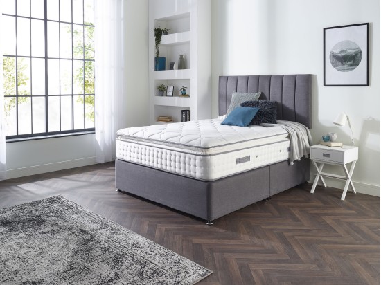 Relyon Idwal Dunlopillo Latex Pillowtop Divan Set