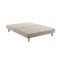 Relyon Luxury Platform Top Shallow Divan Base on Legs